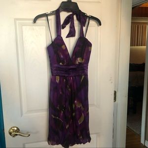 Semi casual halter dress